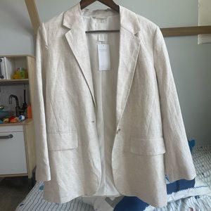 H&M Linen Blazer size S